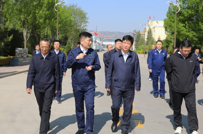县委书记王书文莅临公司调研指导安全生产及高质量发展工作
